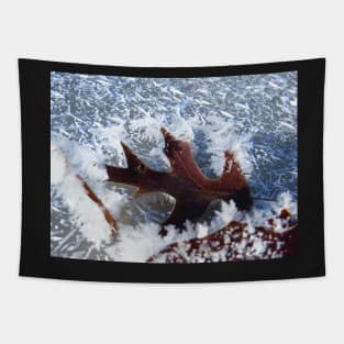 Frozen Leaf Tapestry