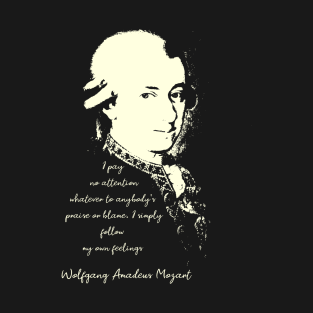 Wolfgang Amadeus Mozart T-Shirt