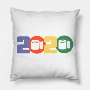 Class of 2020 Toilet Paper Funny Vintage Retro Gifts for Seniors Pillow