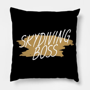 Skydiving boss Pillow