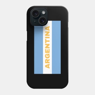 Argentine Flag Colors Phone Case