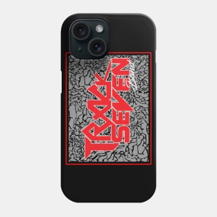 Cement Black / Red Track Seven Logo Phone Case