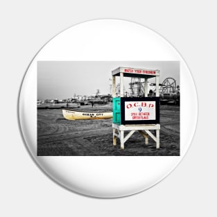 Ocean City NJ Lifeguard Stand Pin