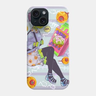 zombie girl kawaii Phone Case