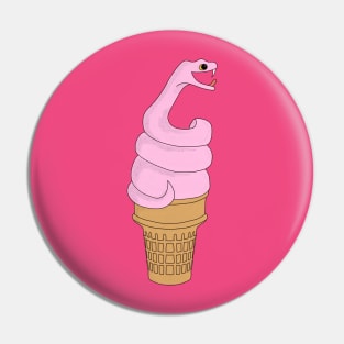 Snakes on a Cone Pin