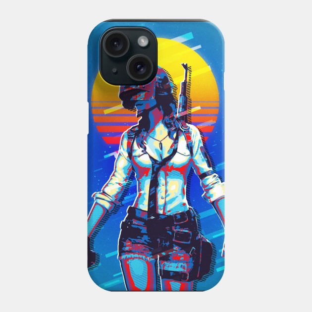 Pubg girl Phone Case by Durro