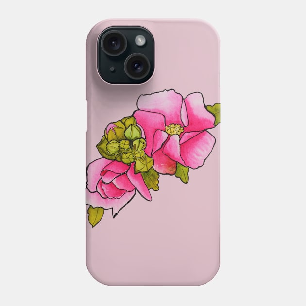 Floral Delight Phone Case by Kirsty Topps