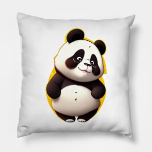 Funny and cute panda Pillow