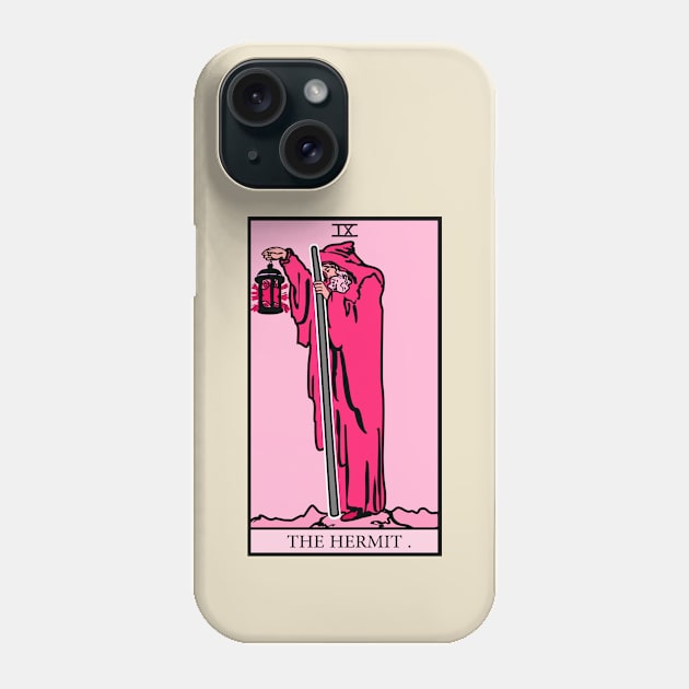 The Hermit Phone Case by Brunaesmanhott0