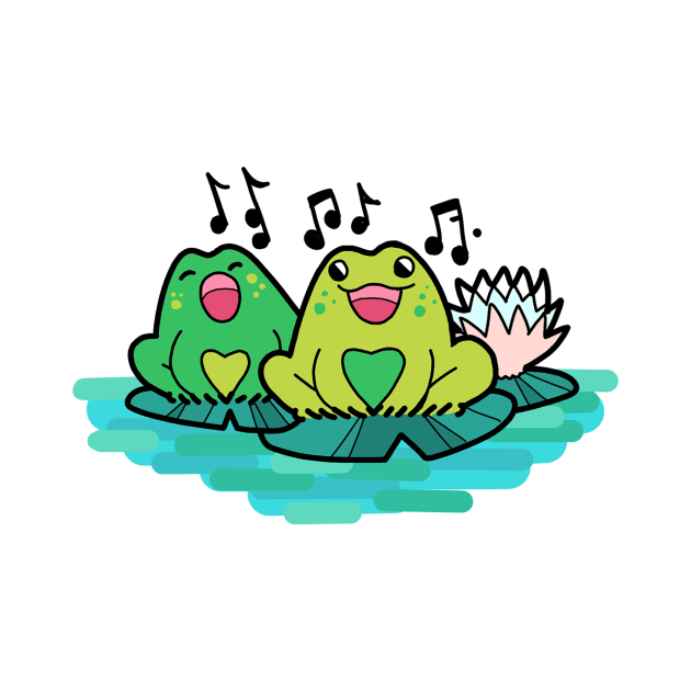 Frog Choir by jonesylium