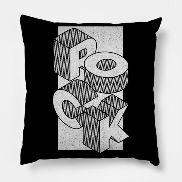 Rock style Pillow by American VIP