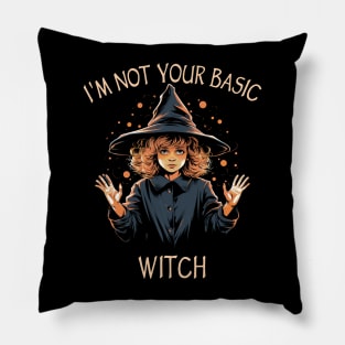 Witchcraft & Wicca - I'm Not Your Basic Witch Pillow