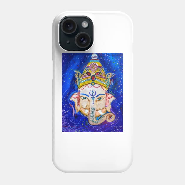 Ganesh Phone Case by acdlart