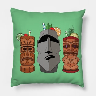 Tiki Trio Pillow