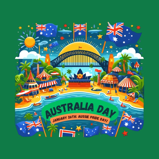 January 26th: Aussie Pride Day! by HALLSHOP