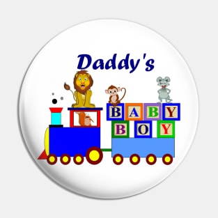 Daddy's Baby Boy Pin