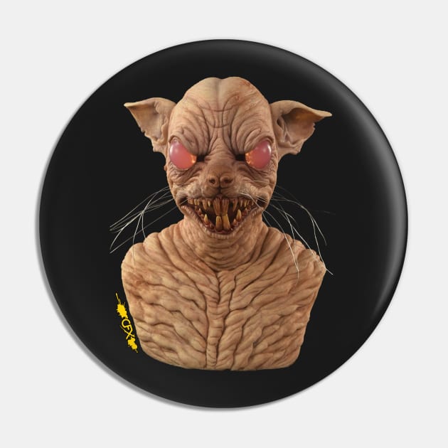 Mortimer the Rat Pin by CFXMasks