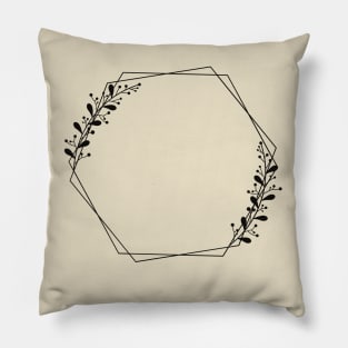 floral wreath Pillow