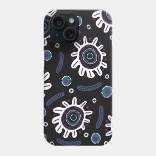 Black aboriginal winter Phone Case