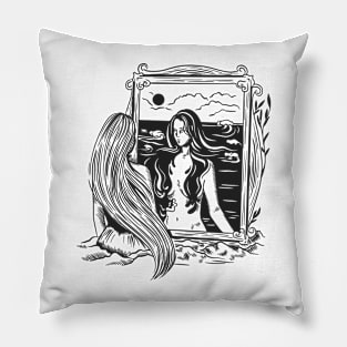 Dark Reflection Pillow