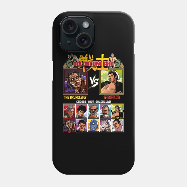 Goldblum Axe - Jeff Goldblum VS Phone Case by RetroReview