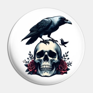 the crow Pin