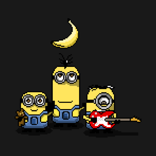 8-bit-minions by Fra3guitars