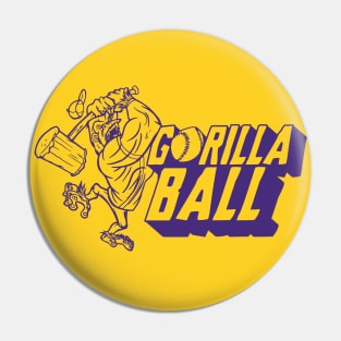 Gorilla Ball is Back | Vintage Tiger Baseball Pin