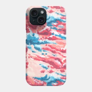 Pink and Blue Cloudy Sky Phone Case