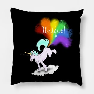 unique unicorn fart Pillow