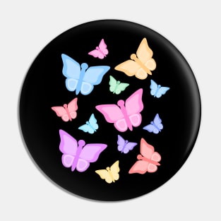 Colorful butterflies Pin