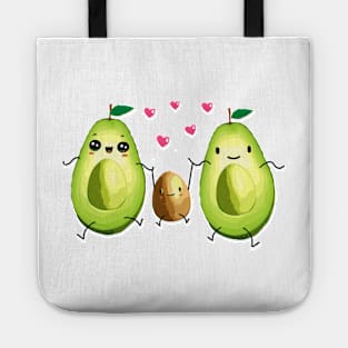 Mamacado - Papacado - Avocado - Partnerlook - Pregnant Tote