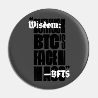 BFTS Wisdom Pin