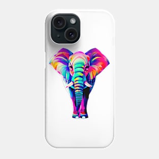 Elephant Couleurs 02 Phone Case