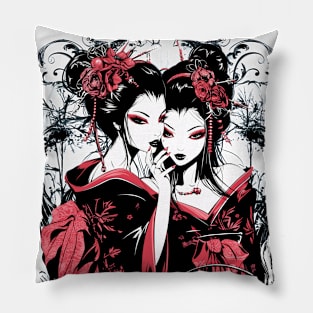 Seductive geisha 7404 Pillow