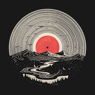 Forest Silence Vinyl T-Shirt