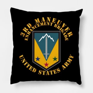 3rd Maneuver Enhancement Bde - SSI - US Army Pillow