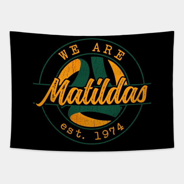 We Are Matildas Tapestry by RichyTor