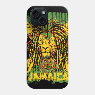 Jamaica Lion of Judah Dreadlock Phone Case