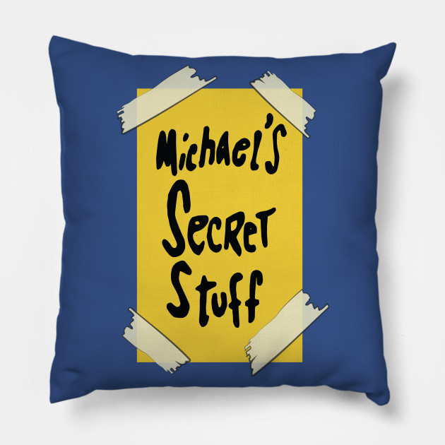 Michael S Secret Stuff Michael Jordan Pillow Teepublic