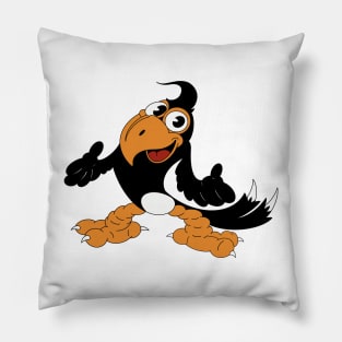 Cartoon Magpie Pillow