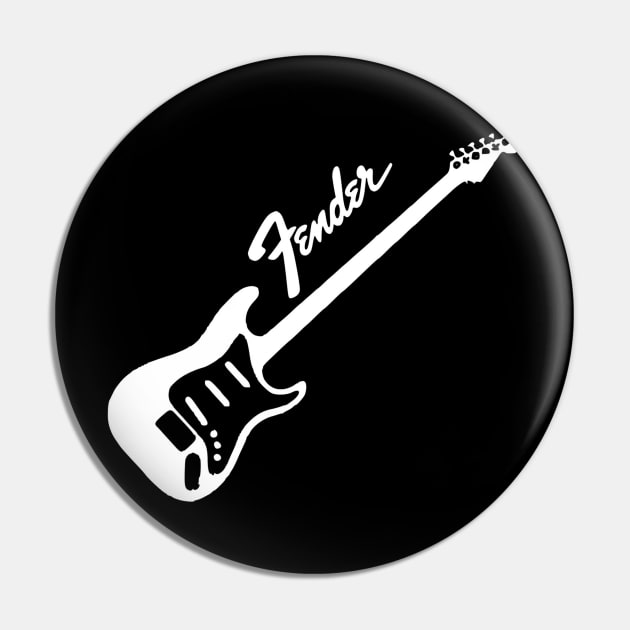 Fender Guitar Pin by Sarukaku