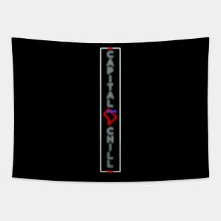 2023 CAPCHILL VERTICAL LOGO Tapestry