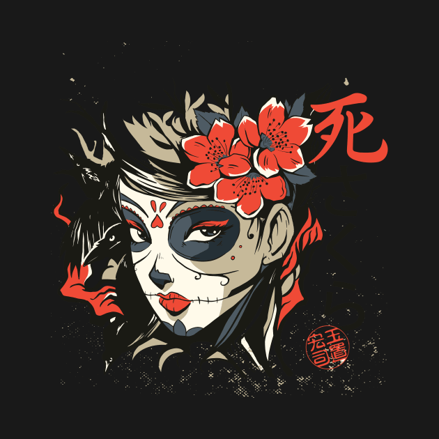 Sugar Skull - Anime Style by LAPublicTees