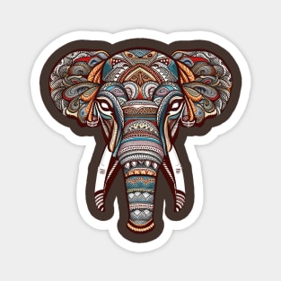 Tribal Elephant Magnet