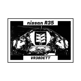 NISSAN GT-R R35 ENGINE T-Shirt