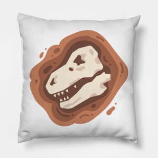 dinosaur fossils Pillow