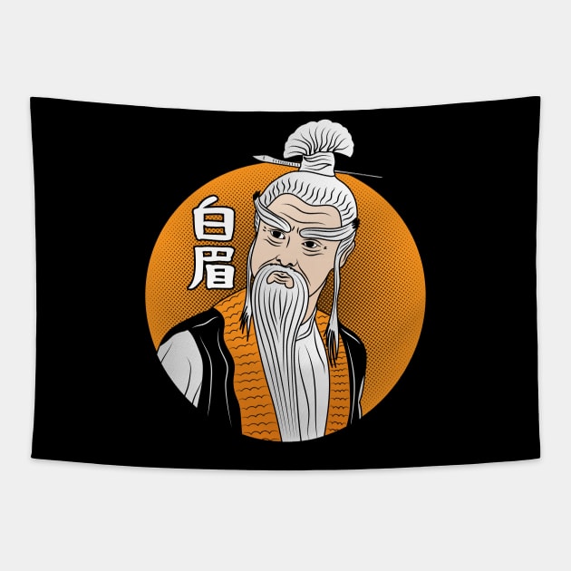 Pai Mei Tapestry by carloj1956