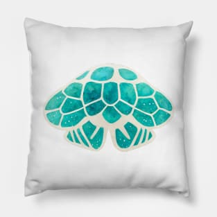 Turquoise Turtle Pillow