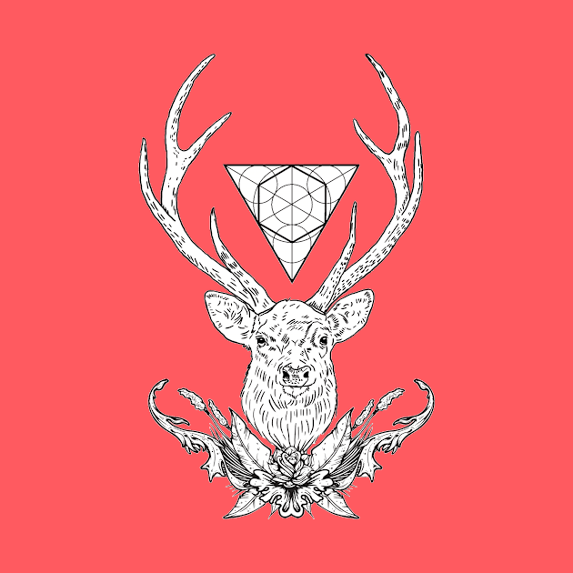 Saint Deer by Up_Design